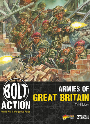 Armies of Great Britain - Third Edition - EN voor Bolt Action - boeken rulebook schaal 1:58 miniatuur