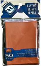 Asmodee Fantasy Flight Supply Sleeves Red - EN - Sleeves - Kaartspel accessoires,bordspel accessoires