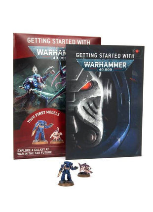 Dit is een afbeelding van het miniatuur Getting Started With Warhammer 40K (Eng) voor het spel Warhammer, te koop bij Tabletop Miniature Wargames spellenwinkel Speldorado in delft