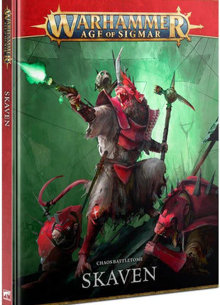 Dit is een afbeelding van het miniatuur Battletomeskaven (English) - Skaven voor het spel Warhammer, te koop bij Tabletop Miniature Wargames spellenwinkel Speldorado in delft