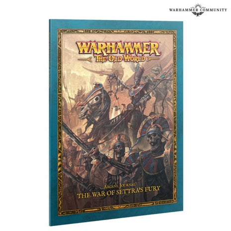 Dit is een afbeelding van het miniatuur Arcane Journal: The War Of Settra'S Fury voor het spel Warhammer, te koop bij Tabletop Miniature Wargames spellenwinkel Speldorado in delft
