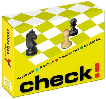 Dit is een foto van het spel Check! De beste zet te koop bij Speldorado Spellenwinkel Delft