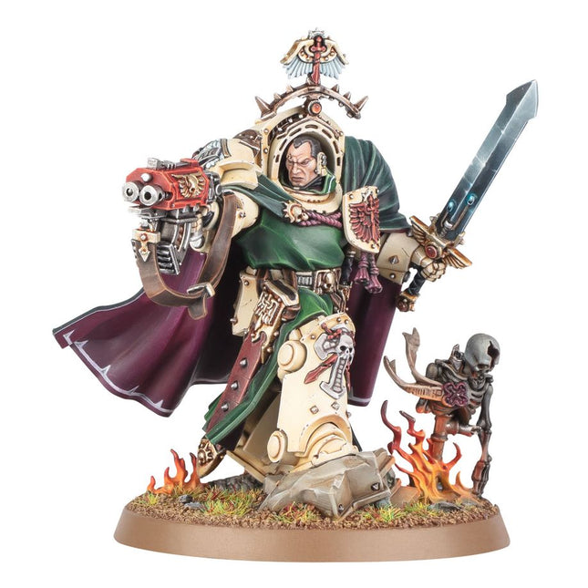 Dit is een afbeelding van het miniatuur Belial Grand Master Of The Deathwing - Dark Angels voor het spel Warhammer, te koop bij Tabletop Miniature Wargames spellenwinkel Speldorado in delft