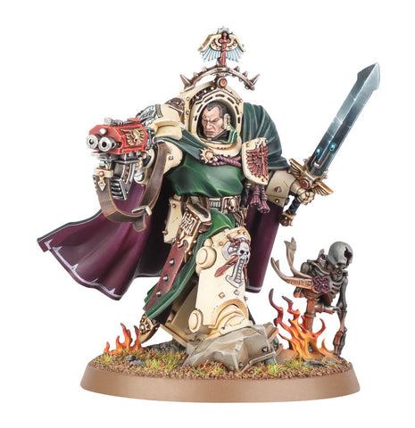 Dit is een afbeelding van het miniatuur Belial Grand Master Of The Deathwing - Dark Angels voor het spel Warhammer, te koop bij Tabletop Miniature Wargames spellenwinkel Speldorado in delft