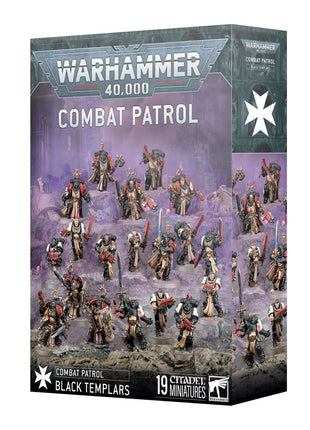 Warhammer 40.000 combat patrol: black templars – 40K miniaturen set 