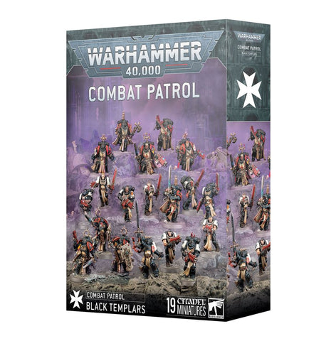 Warhammer 40.000 combat patrol: black templars – 40K miniaturen set 
