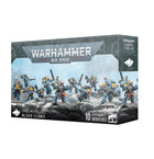 Dit is een afbeelding van het miniatuur blood claws - space wolves voor het spel Warhammer, te koop bij Tabletop Miniature Wargames spellenwinkel Speldorado in delft