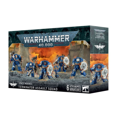 Warhammer 40.000 Terminator Assault Squad - Space Marines – 40K miniaturen set 