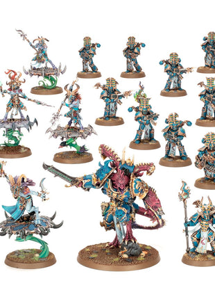 Dit is een afbeelding van het miniatuur combat patrol: thousand sons voor het spel Warhammer, te koop bij Tabletop Miniature Wargames spellenwinkel Speldorado in delft