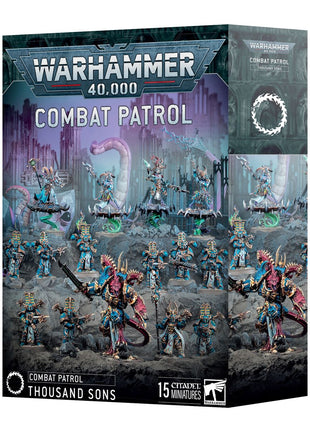 Warhammer 40.000 combat patrol: thousand sons – 40K miniaturen set 
