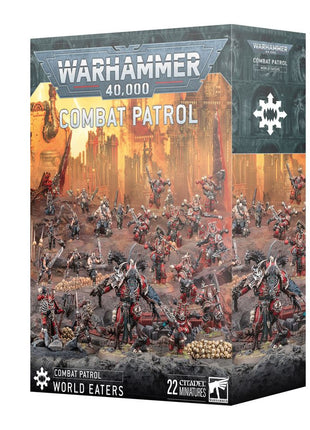 Dit is een afbeelding van het miniatuur combat patrol: world eaters voor het spel Warhammer, te koop bij Tabletop Miniature Wargames spellenwinkel Speldorado in delft