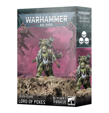 Dit is een afbeelding van het miniatuur death guard: lord of poxes voor het spel Warhammer, te koop bij Tabletop Miniature Wargames spellenwinkel Speldorado in delft