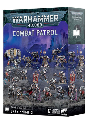 Dit is een afbeelding van het miniatuur combat patrol: grey knights voor het spel Warhammer, te koop bij Tabletop Miniature Wargames spellenwinkel Speldorado in delft