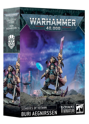 Dit is een afbeelding van het miniatuur leagues of votann: buri aegnirssen voor het spel Warhammer, te koop bij Tabletop Miniature Wargames spellenwinkel Speldorado in delft