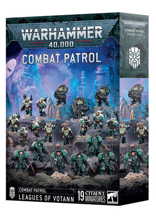 Dit is een afbeelding van het miniatuur combat patrol: leagues of votann voor het spel Warhammer, te koop bij Tabletop Miniature Wargames spellenwinkel Speldorado in delft