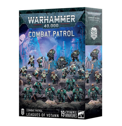 Dit is een afbeelding van het miniatuur combat patrol: leagues of votann voor het spel Warhammer, te koop bij Tabletop Miniature Wargames spellenwinkel Speldorado in delft
