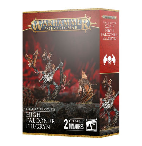 Dit is een afbeelding van het miniatuur high falconer felgryn - flesh-eater courts voor het spel Warhammer, te koop bij Tabletop Miniature Wargames spellenwinkel Speldorado in delft