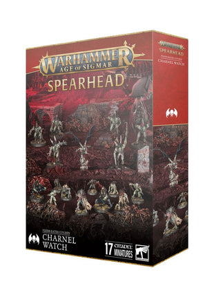 Dit is een afbeelding van het miniatuur spearhead charnel watch - flesh eater courts voor het spel Warhammer, te koop bij Tabletop Miniature Wargames spellenwinkel Speldorado in delft