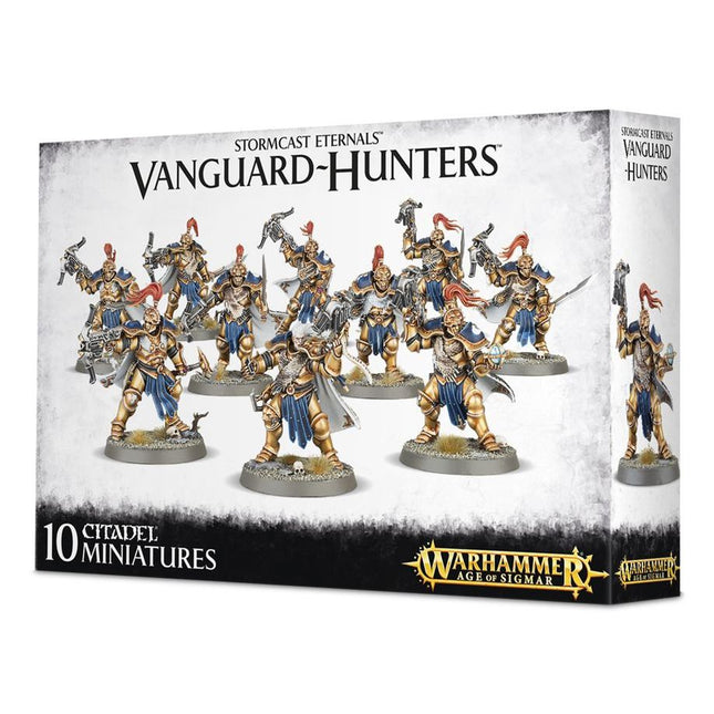 Dit is een foto van het spel Vanguard-Hunters - Stormcast Eternals te koop bij Speldorado Spellenwinkel Delft