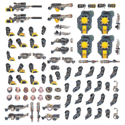 Palanite enforcer Weapons & Upgrades - Necromunda