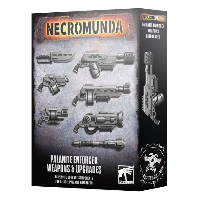 Palanite enforcer Weapons & Upgrades - Necromunda