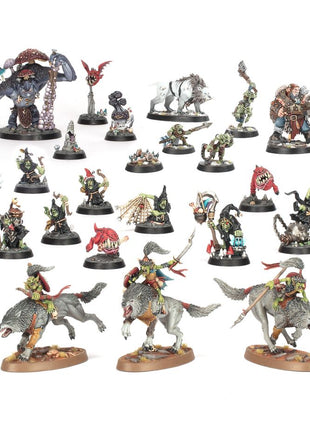 Destruction Warbands: Gitz and Goliaths