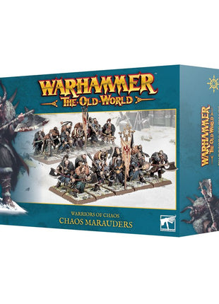 Warhammer: The Old World Chaos Marauders - Warriors Of Chaos – fantasy miniaturen set Warhammer: The Old World Chaos Marauders - Warriors Of Chaos – fantasy miniaturen set