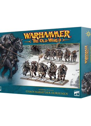 Warhammer: The Old World Chaos Marauder Horsemen - Warriors Of Chaos – fantasy miniaturen set Warhammer: The Old World Chaos Marauder Horsemen - Warriors Of Chaos – fantasy miniaturen set
