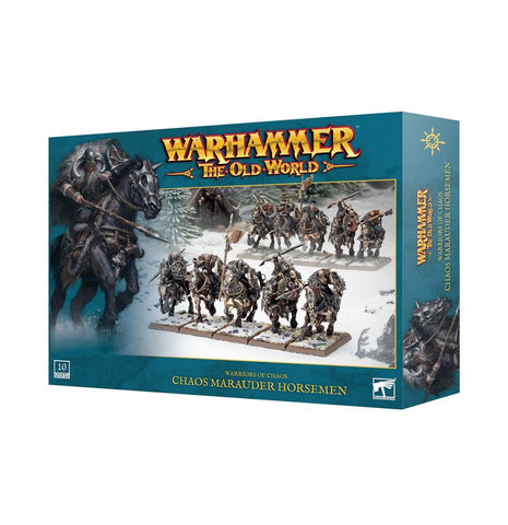 Warhammer: The Old World Chaos Marauder Horsemen - Warriors Of Chaos – fantasy miniaturen set Warhammer: The Old World Chaos Marauder Horsemen - Warriors Of Chaos – fantasy miniaturen set