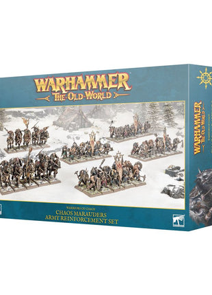 Warhammer: The Old World Chaos Marauders Army Reinforcement Set – fantasy miniaturen set Warhammer: The Old World Chaos Marauders Army Reinforcement Set – fantasy miniaturen set