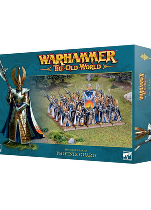 Dit is een afbeelding van het miniatuur phoenix guard - high elf realms voor het spel Warhammer, te koop bij Tabletop Miniature Wargames spellenwinkel Speldorado in delft
