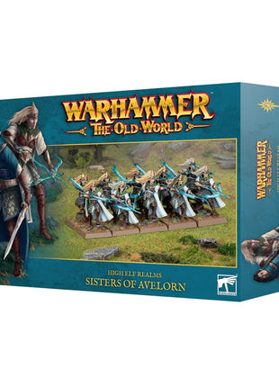 Dit is een afbeelding van het miniatuur sisters of avelorn - high elf realms voor het spel Warhammer, te koop bij Tabletop Miniature Wargames spellenwinkel Speldorado in delft