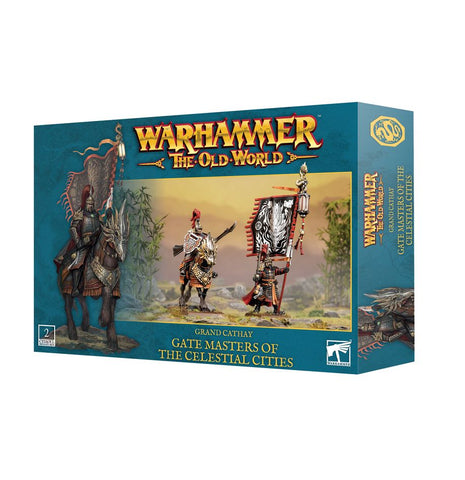 Dit is een afbeelding van het miniatuur gate masters of the celestial cities - cathay voor het spel Warhammer, te koop bij Tabletop Miniature Wargames spellenwinkel Speldorado in delft