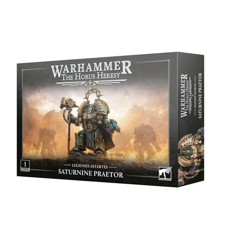 Dit is een afbeelding van het miniatuur legiones astartes: saturnine praetor voor het spel Warhammer, te koop bij Tabletop Miniature Wargames spellenwinkel Speldorado in delft
