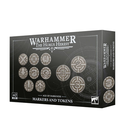 Dit is een afbeelding van het miniatuur age of darkness: markers and tokens voor het spel Warhammer, te koop bij Tabletop Miniature Wargames spellenwinkel Speldorado in delft