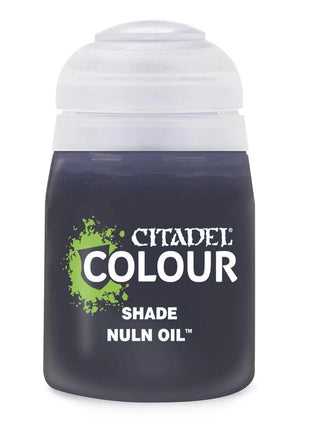 Dit is een afbeelding van het miniatuur 24-14 - Nuln Oil - Paint - Shade voor het spel Warhammer, te koop bij Tabletop Miniature Wargames spellenwinkel Speldorado in delft