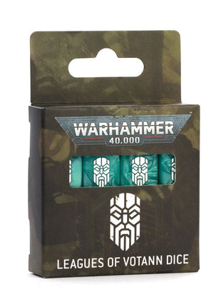 Dit is een afbeelding van het miniatuur warhammer 40000: leagues of votann dice voor het spel Warhammer, te koop bij Tabletop Miniature Wargames spellenwinkel Speldorado in delft