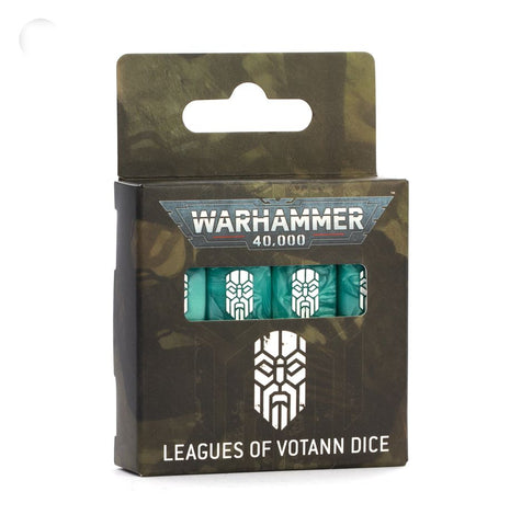 Dit is een afbeelding van het miniatuur warhammer 40000: leagues of votann dice voor het spel Warhammer, te koop bij Tabletop Miniature Wargames spellenwinkel Speldorado in delft