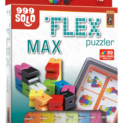 Dit is een foto van het spel FLEX puzzler MAX te koop bij Speldorado Spellenwinkel Delft