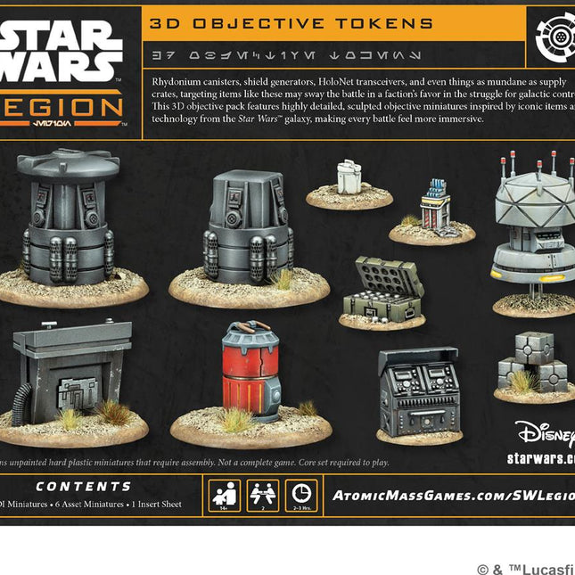 3D Objective Tokens - Star Wars: Legion