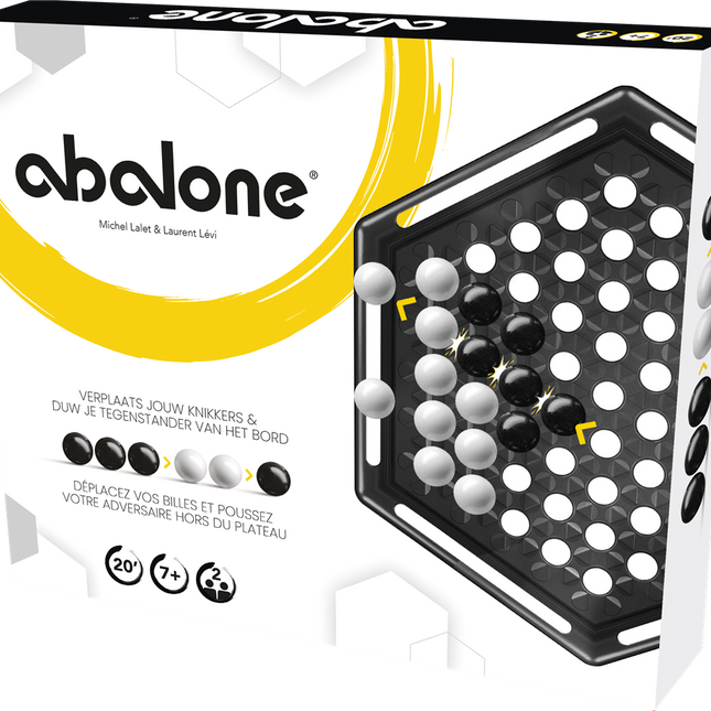 Dit is een foto van het spel Abalone new version te koop bij Speldorado Spellenwinkel Delft
