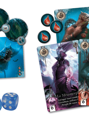 Dit is een foto van het spel Abyss Leviathan EN te koop bij Speldorado Spellenwinkel Delft