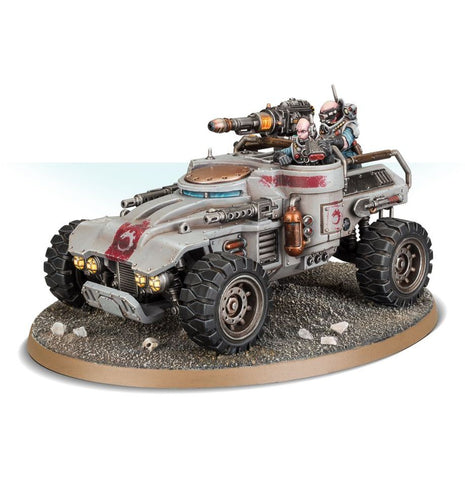 Dit is een afbeelding van het miniatuur Achilles Ridgerunner - Genestealer Cults voor het spel Warhammer, te koop bij Tabletop Miniature Wargames spellenwinkel Speldorado in delft