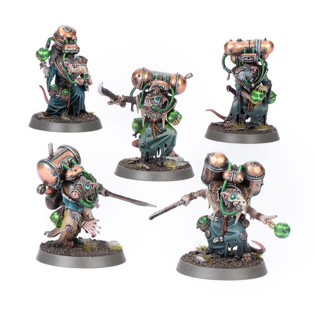 Dit is een foto van het spel Acolyte Globadiers - Skaven te koop bij Speldorado Spellenwinkel Delft