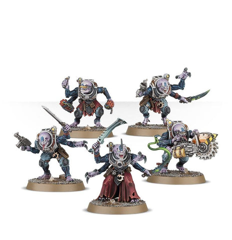 Dit is een afbeelding van het miniatuur Acolyte Hybrids - Genestealer Cults voor het spel Warhammer, te koop bij Tabletop Miniature Wargames spellenwinkel Speldorado in delft