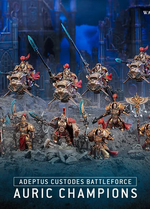 Games Workshop Battleforce Auric Champions - Adeptus Custodus - Adeptus Custodes