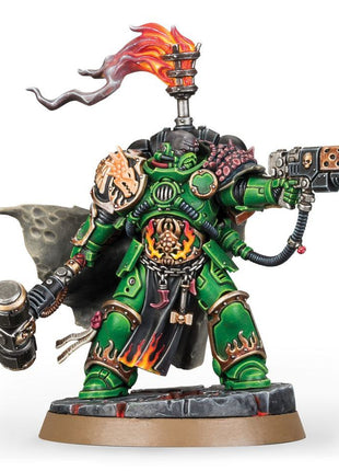 Dit is een afbeelding van het miniatuur Adrax Agatone - Salamanders voor het spel Warhammer, te koop bij Tabletop Miniature Wargames spellenwinkel Speldorado in delft