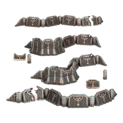 Dit is een afbeelding van het miniatuur Aegis Defence Line - Astra Militarum voor het spel Warhammer, te koop bij Tabletop Miniature Wargames spellenwinkel Speldorado in delft