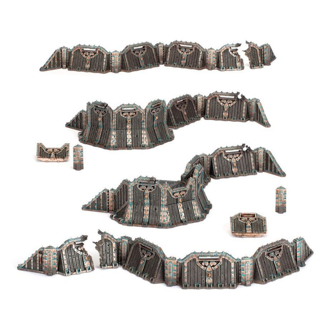 Dit is een afbeelding van het miniatuur Aegis Defence Line - Astra Militarum voor het spel Warhammer, te koop bij Tabletop Miniature Wargames spellenwinkel Speldorado in delft