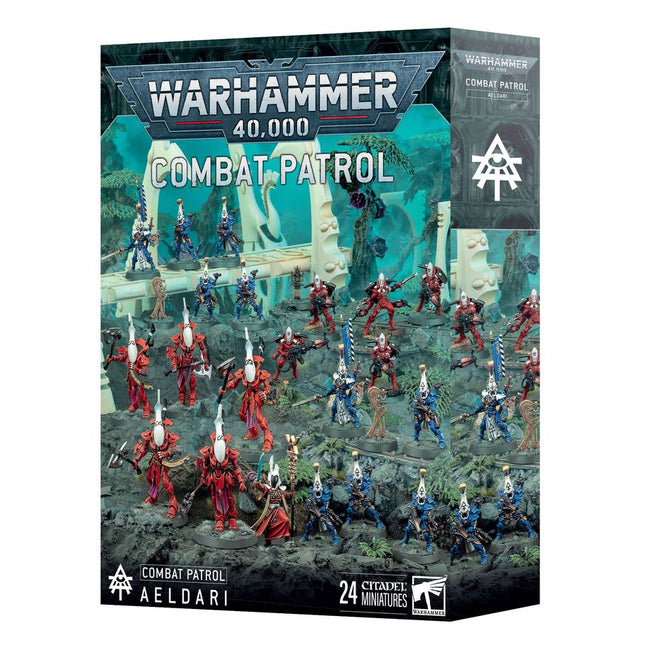Dit is een afbeelding van het miniatuur Aeldari - Combat Patrol voor het spel Warhammer, te koop bij Tabletop Miniature Wargames spellenwinkel Speldorado in delft